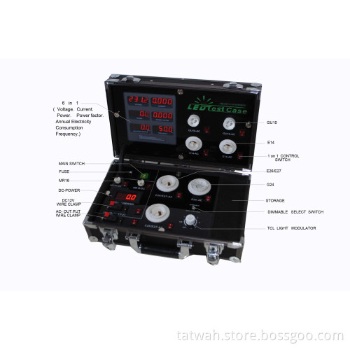 Multi Function Spot Lights LED Test Case (TW-GLF3521-7P)